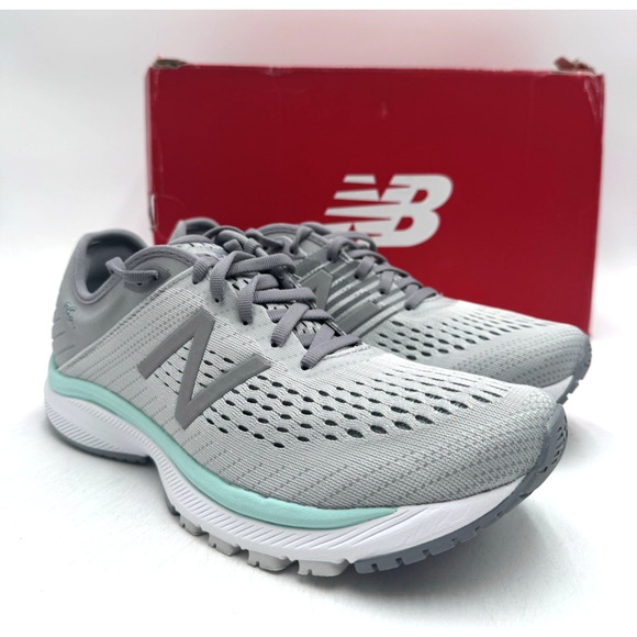 New Balance 860 V10 Women's USED Running Sneaker Grey US Size 9.5 Medium - Picture 1 of 11